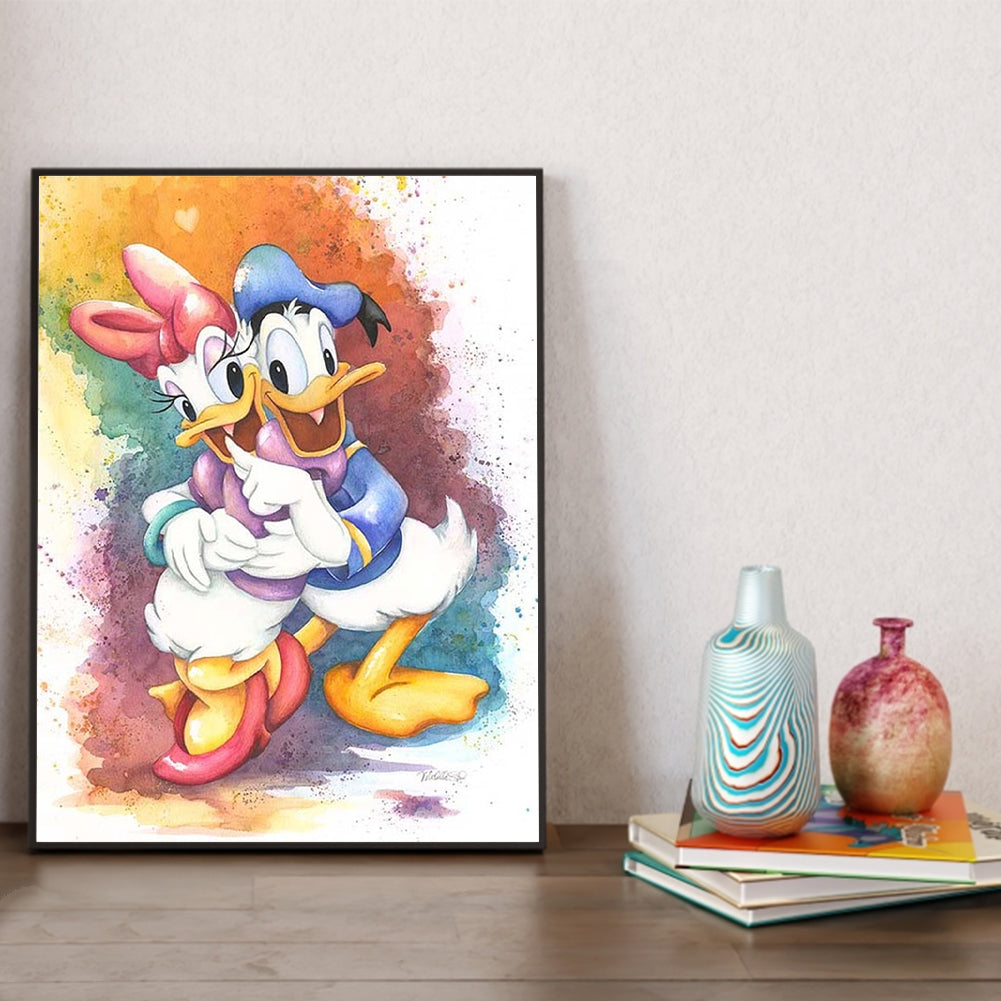 Disney Donald Duck 30*40CM(Canvas) Full Square Drill Diamond Painting