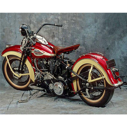 Motorcycle - Full Round Drill Diamond Painting 60*50CM