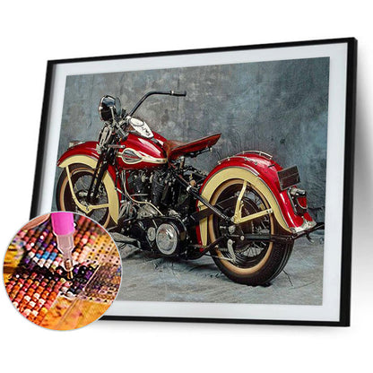 Motorcycle - Full Round Drill Diamond Painting 60*50CM