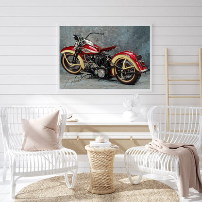 Motorcycle - Full Round Drill Diamond Painting 60*50CM