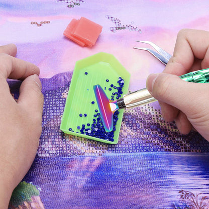 Diamond Drawing Tool Point Drill Pen Tip (DIY Color Stainless Steel Tip Metal)