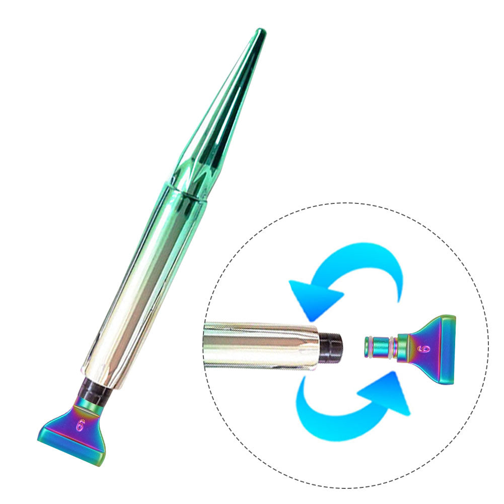 Diamond Drawing Tool Point Drill Pen Tip (DIY Color Stainless Steel Tip Metal)