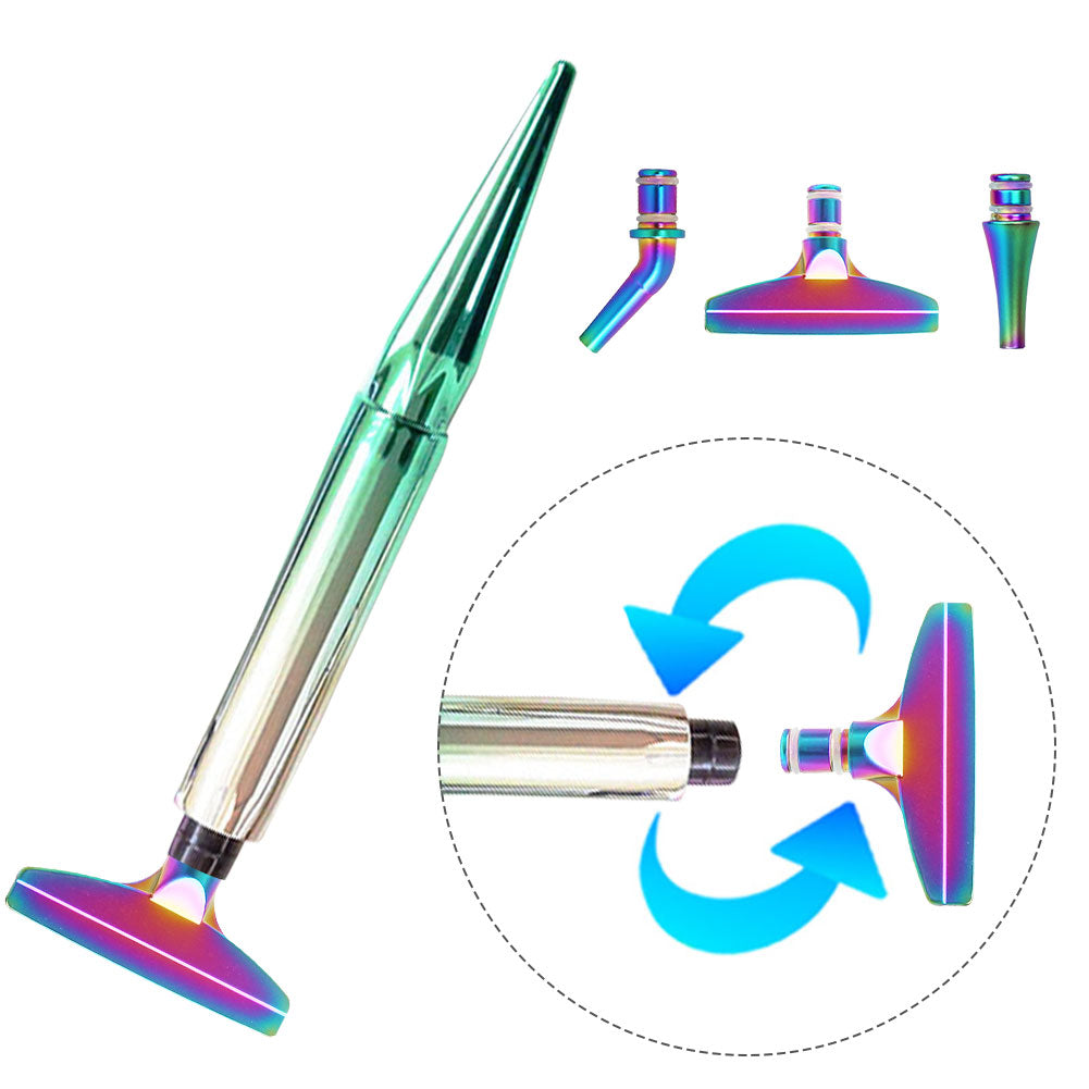 Diamond Drawing Tool Point Drill Pen Tip (DIY Color Stainless Steel Tip Metal)