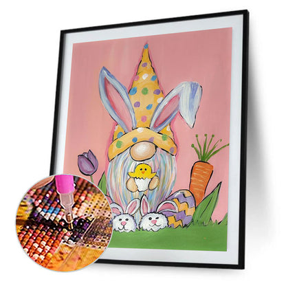 Easter Bunny Goblin - Full Round Drill Diamond Painting 30*40CM