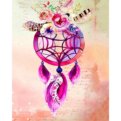 Dreamcatcher - Full Round Drill Diamond Painting 40*50CM