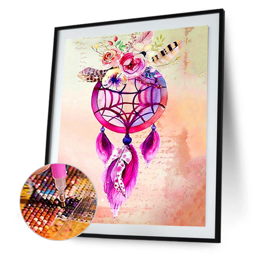 Dreamcatcher - Full Round Drill Diamond Painting 40*50CM