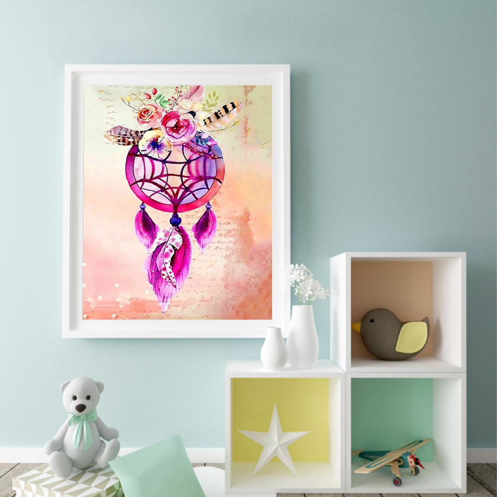 Dreamcatcher - Full Round Drill Diamond Painting 40*50CM