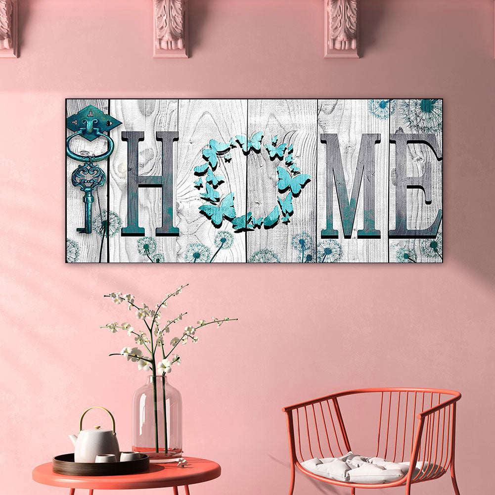 Home - Full Round Drill Diamond Painting 80*35CM