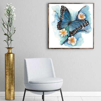 Butterfly Pattern - Full Round Drill Diamond Painting 30*30CM