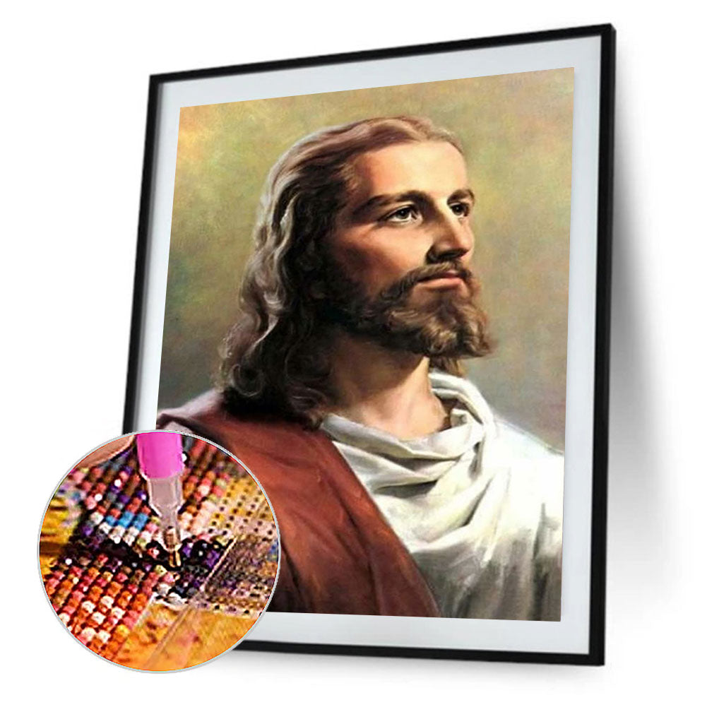 Jesus 50*60CM(Canvas) Full Round Drill Diamond Painting