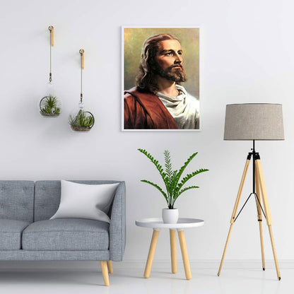 Jesus 50*60CM(Canvas) Full Round Drill Diamond Painting