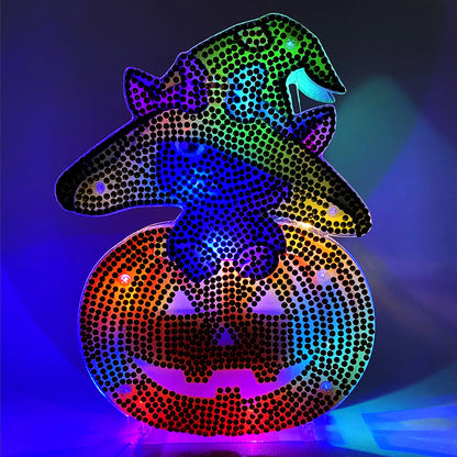 DIY Ornament Light Halloween Series (Double-Sided Spot Drill with Video)