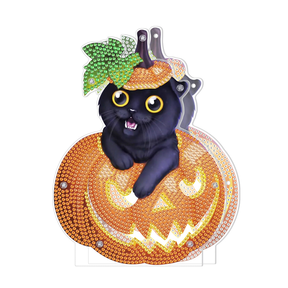 DIY Ornament Light Halloween Series (Double-Sided Spot Drill with Video)