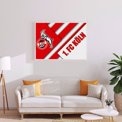 Cologne Football Club Logo - Full Square Drill Diamond Painting 40*30CM