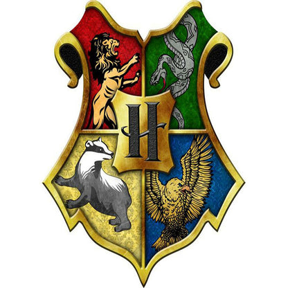 Harry Potter Badge - Full Square Drill Diamond Painting 50*60CM