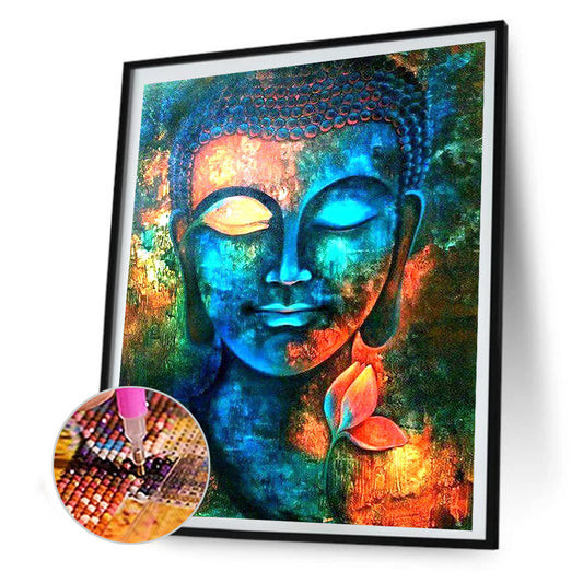 Buddha Statue - Full Round Drill Diamond Painting 30*40CM