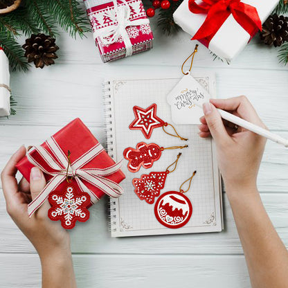 Festive Ornaments (Single Sided Shaped Diamonds)