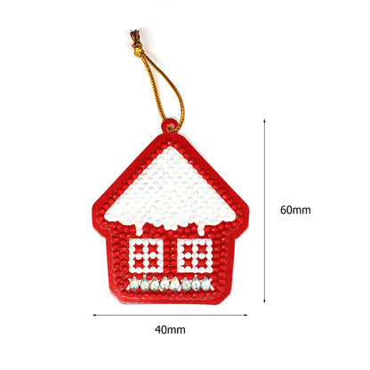Festive Ornaments (Single Sided Shaped Diamonds)