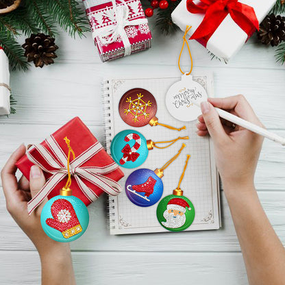 Festive Ornaments (Single Sided Shaped Diamonds)