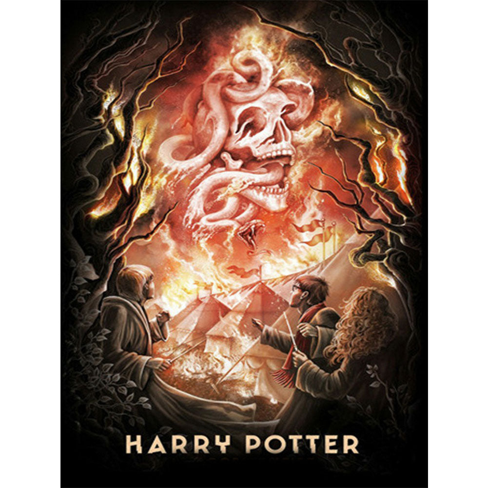 Harry Potter - Full Round Drill Diamond Painting 50*60CM