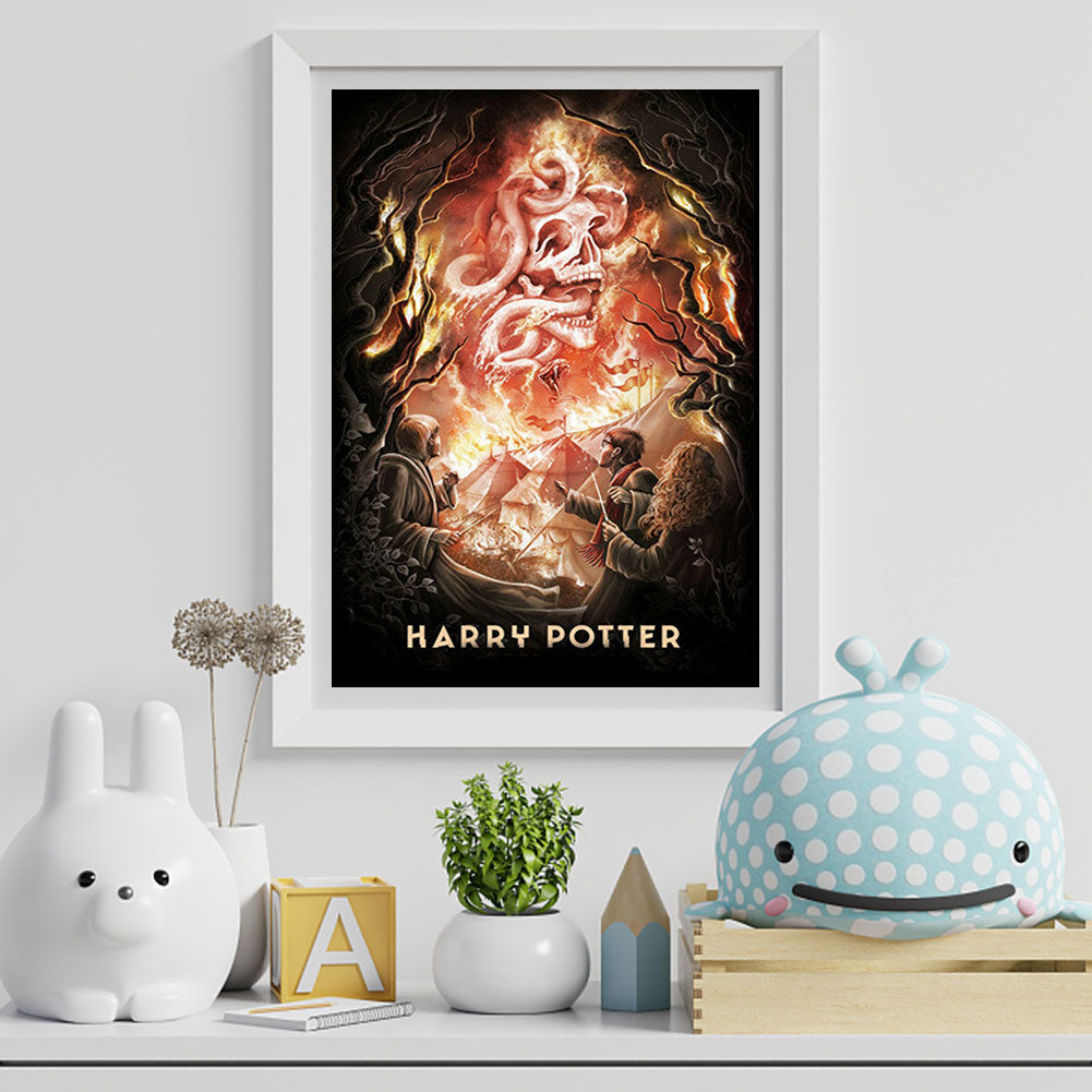 Harry Potter - Full Round Drill Diamond Painting 50*60CM