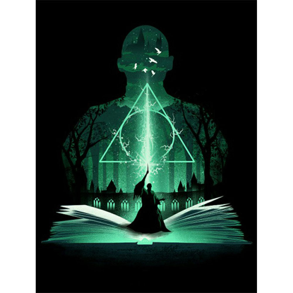 Harry Potter - Full Round Drill Diamond Painting 50*60CM