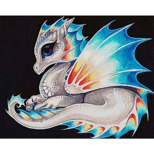 Dragon - Full Round Drill Diamond Painting 60*50CM