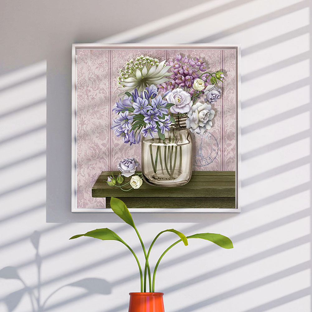 Agacia Lily Of The Valley Bouquet - Full Round Drill Diamond Painting 30*30CM