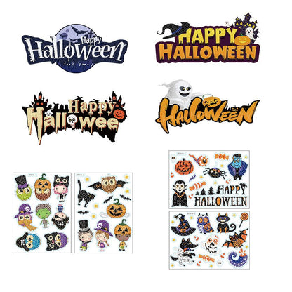 DIY New Diamond Painting Random Stickers Halloween Home Decoration (BT017)