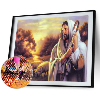 Faith In Jesus - Full Round Drill Diamond Painting 60*50CM