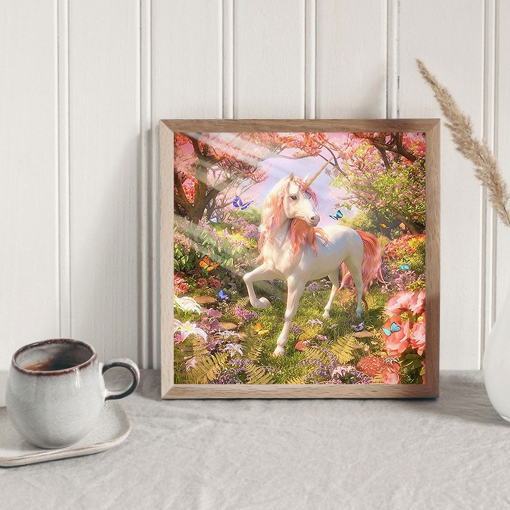 Unicorn - Full Round Drill Diamond Painting 40*40CM