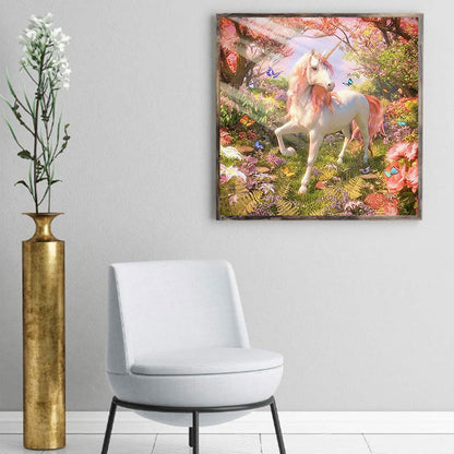 Unicorn - Full Round Drill Diamond Painting 40*40CM