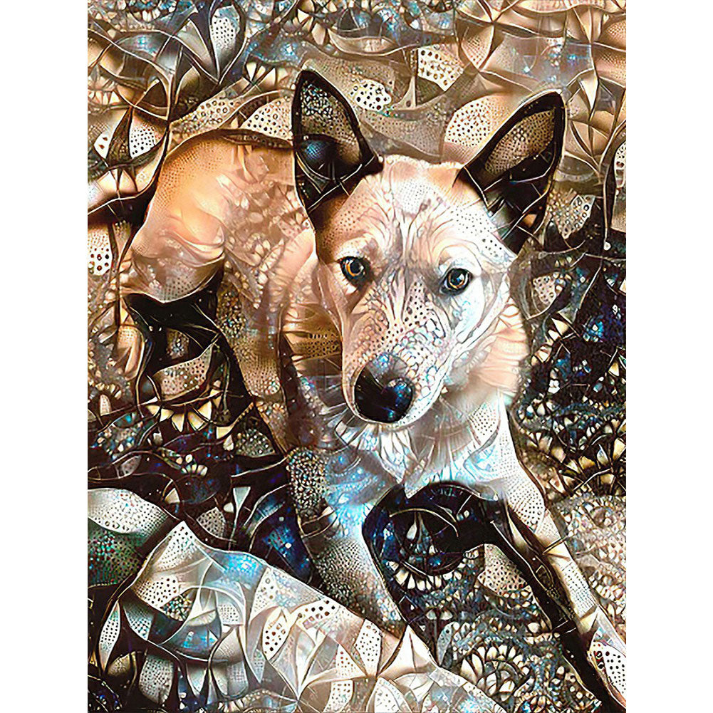 Hound - Full Round Drill Diamond Painting 40*50CM