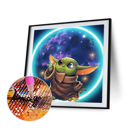 Yoda - Full Round Drill Diamond Painting 50*50CM