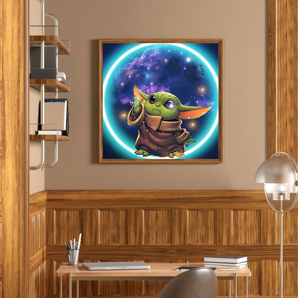 Yoda - Full Round Drill Diamond Painting 50*50CM