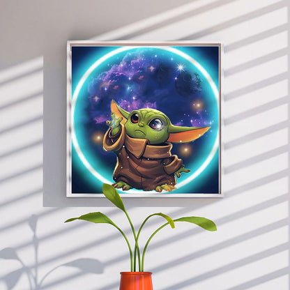 Yoda - Full Round Drill Diamond Painting 50*50CM