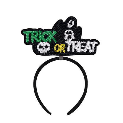 DIY Point Drill Halloween Head Band Halloween Party Photo Props Hair Decor