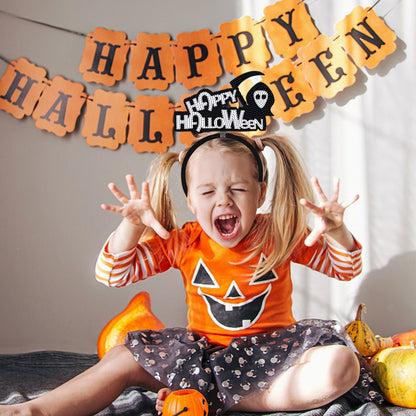 DIY Point Drill Halloween Head Band Halloween Party Photo Props Hair Decor