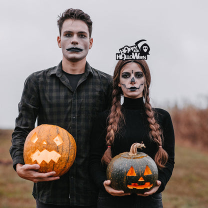 DIY Point Drill Halloween Head Band Halloween Party Photo Props Hair Decor