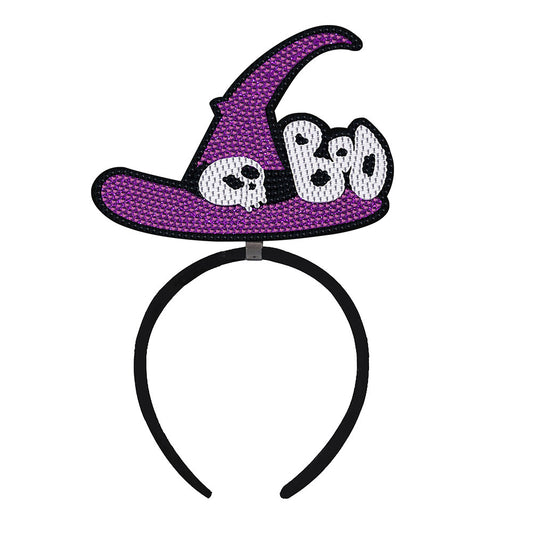 DIY Point Drill Halloween Head Band Halloween Party Photo Props Hair Decor