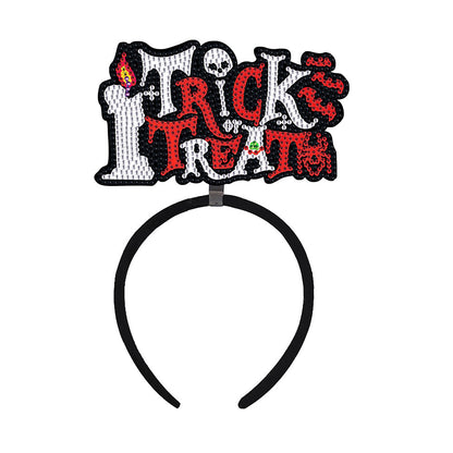 DIY Point Drill Halloween Head Band Halloween Party Photo Props Hair Decor