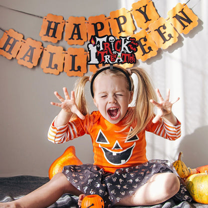 DIY Point Drill Halloween Head Band Halloween Party Photo Props Hair Decor