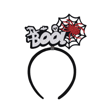 DIY Point Drill Halloween Head Band Halloween Party Photo Props Hair Decor