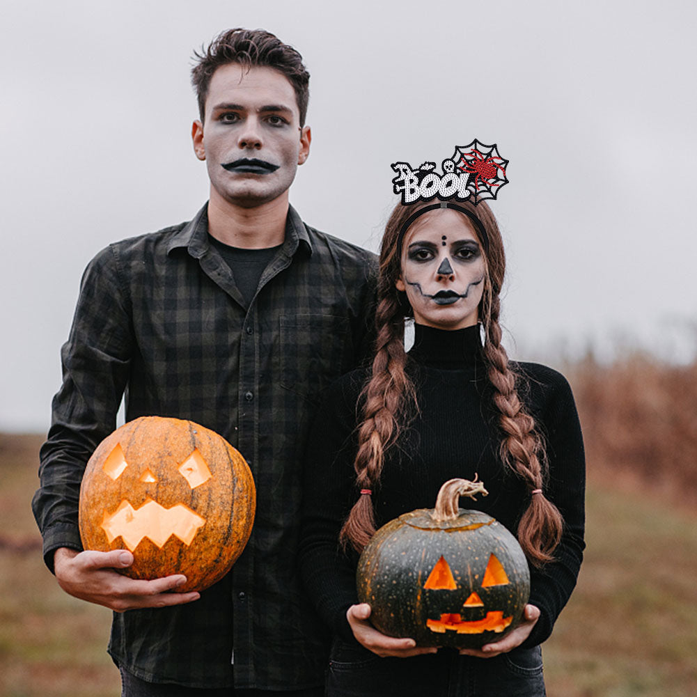 DIY Point Drill Halloween Head Band Halloween Party Photo Props Hair Decor