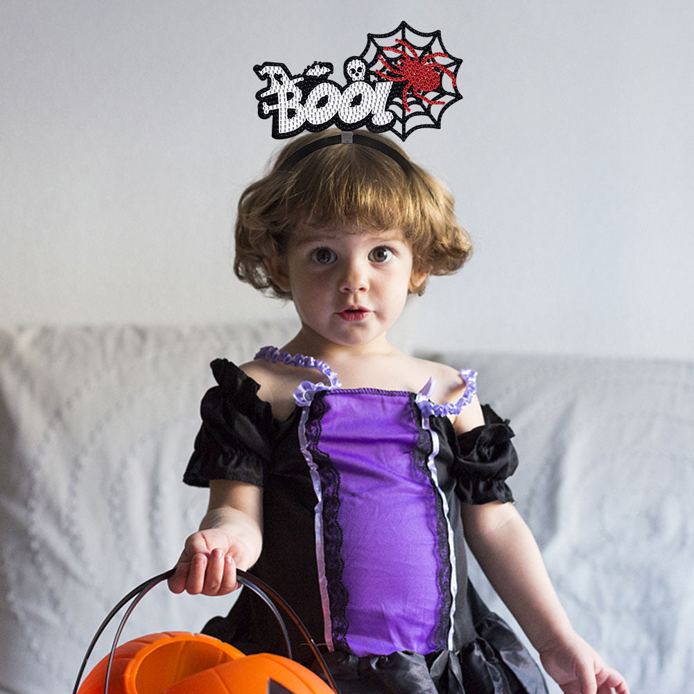 DIY Point Drill Halloween Head Band Halloween Party Photo Props Hair Decor