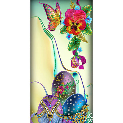 Egg Flower 30*60CM(Canvas) Special Shaped Drill Diamond Paiting