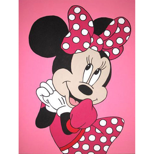 Disney Minnie - Full Round Drill Diamond Painting 50*60CM