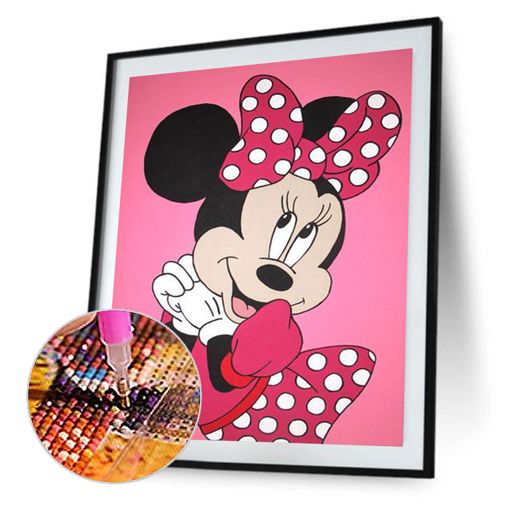 Disney Minnie - Full Round Drill Diamond Painting 50*60CM