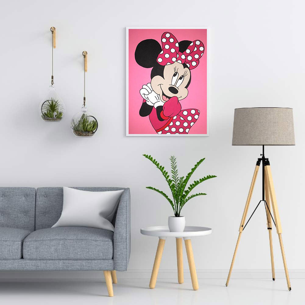 Disney Minnie - Full Round Drill Diamond Painting 50*60CM