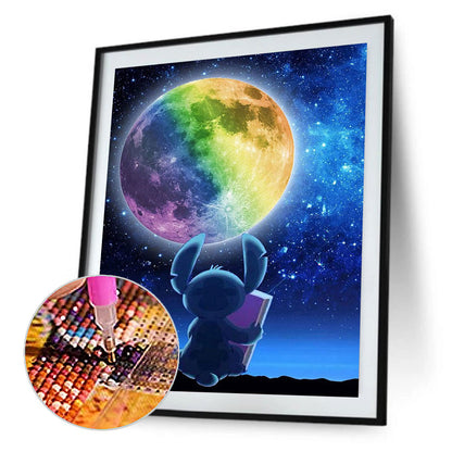 Colorful Planet Stitch - Full Round Drill Diamond Painting 50*60CM